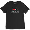 i love my husband V-Neck Tee