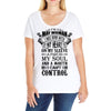I Am A May Woman Ladies Curvy T-Shirt