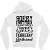 This Guy Is Taken By A Super Sexy February Girlfriend Zipper Hoodie
