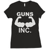 guns inc Ladies Fitted T-Shirt