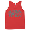 whiskey all night coffee all day Tank Top