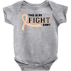 This Is My Fight Shirt Baby Bodysuit