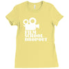 film school dropout Ladies Fitted T-Shirt