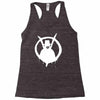 new v for vendetta logo Racerback Tank