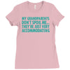 my grandparents are just accommodating Ladies Fitted T-Shirt