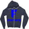 fortnite logo Zipper Hoodie