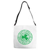 happy saint patrick day Adjustable Strap Totes