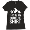this is my road trip shirt Ladies Fitted T-Shirt