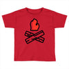 let's go camping Toddler T-shirt