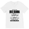 I&rsquo;m Called Great Grandma Because I&rsquo;m Way Too Cool To Be Called Gra V-Neck Tee