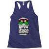 get a job, grouch! Racerback Tank