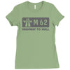 m62 highway to hull Ladies Fitted T-Shirt