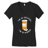 i'm so excited Women's V-Neck T-Shirt