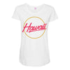 hawaii 2 Maternity Scoop Neck T-shirt
