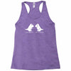 trex i love you this much Racerback Tank