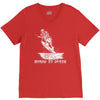 wakeboard to death V-Neck Tee