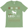 santa leo christmas ugly t shirts T-Shirt