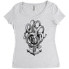 octopus Women's Triblend Scoop T-shirt