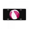 Pink Beachball Baby Girl License Plate