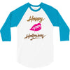 happy halloween new 3/4 Sleeve Shirt