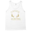 i'd rather be hunting deer antlers ammo hunt gear merica cool Tank Top