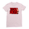 funny techno viking 3, ideal birthday present or gift Ladies Fitted T-Shirt