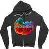 bad smoke Zipper Hoodie