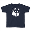 panda bear sticker vinyl decal   cute animal art car window bumper Toddler T-shirt