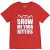 show me your kitties V-Neck Tee