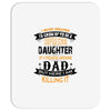 Super Cool Daughter Of A Freaking Awesome Dad Mousepad
