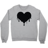 dripping heart melting heart Crewneck Sweatshirt