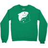 yin yang shark Crewneck Sweatshirt