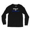 sweat is fat crying Long Sleeve Shirts