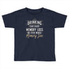 drinking can cause memory loss Toddler T-shirt