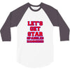 star spangled hammered 3/4 Sleeve Shirt