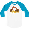 dig deep gold rush 3/4 Sleeve Shirt