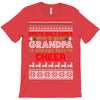 santa only comes once a year grandpa is always here to cheer T-Shirt