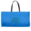 happy father's day 2 Weekender Totes