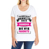 I've Been Called A Lot Of Names But Grandma Is My Favorite Ladies Curvy T-Shirt