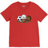 lucky day (2) V-Neck Tee