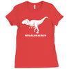 megalosaurus dinosaur Ladies Fitted T-Shirt