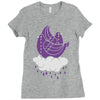 doves in mourning Ladies Fitted T-Shirt