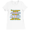 no me provoques porque Ladies Fitted T-Shirt
