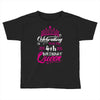 Celebrating With the 4th Birthday Queen Toddler T-shirt