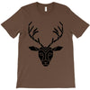 poly deer black T-Shirt