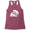 funny face funny Racerback Tank