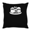 dj scratch men's Throw Pillow