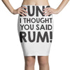 run rum Pencil Skirts