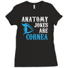 anatomy jokes are cornea Ladies Fitted T-Shirt