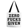 Zero Fucks Given Tote Bags